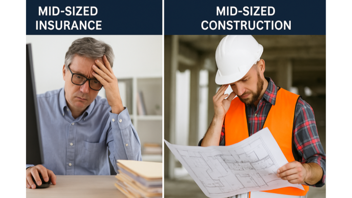 Why are Small and Mid-Sized Contractors Getting Left Behind Digitally & Parallels to Insuretech