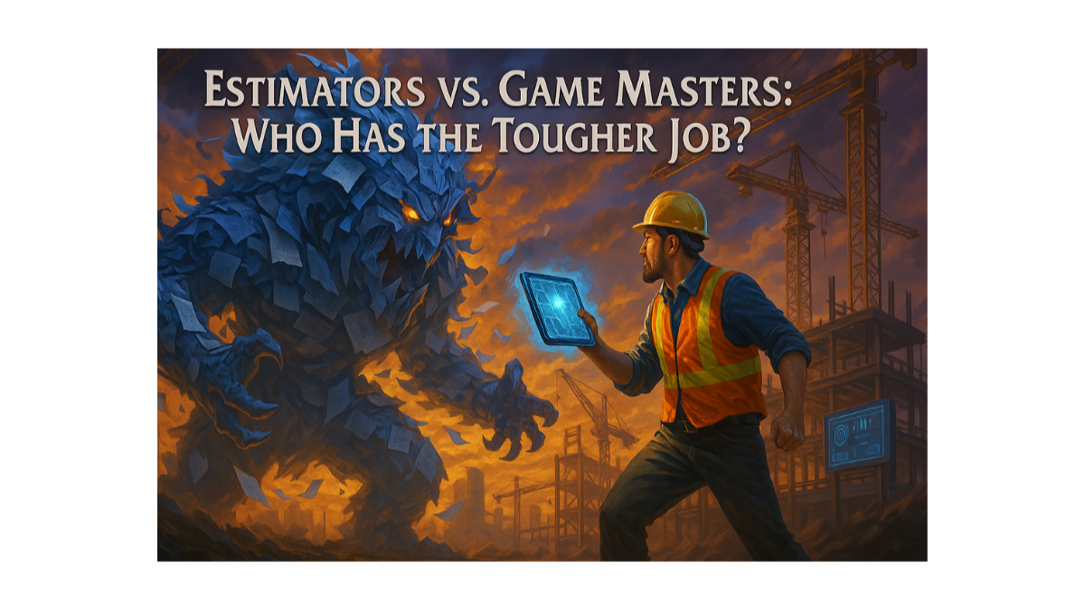Estimators vs. Game Masters: Who Has the Tougher Job?