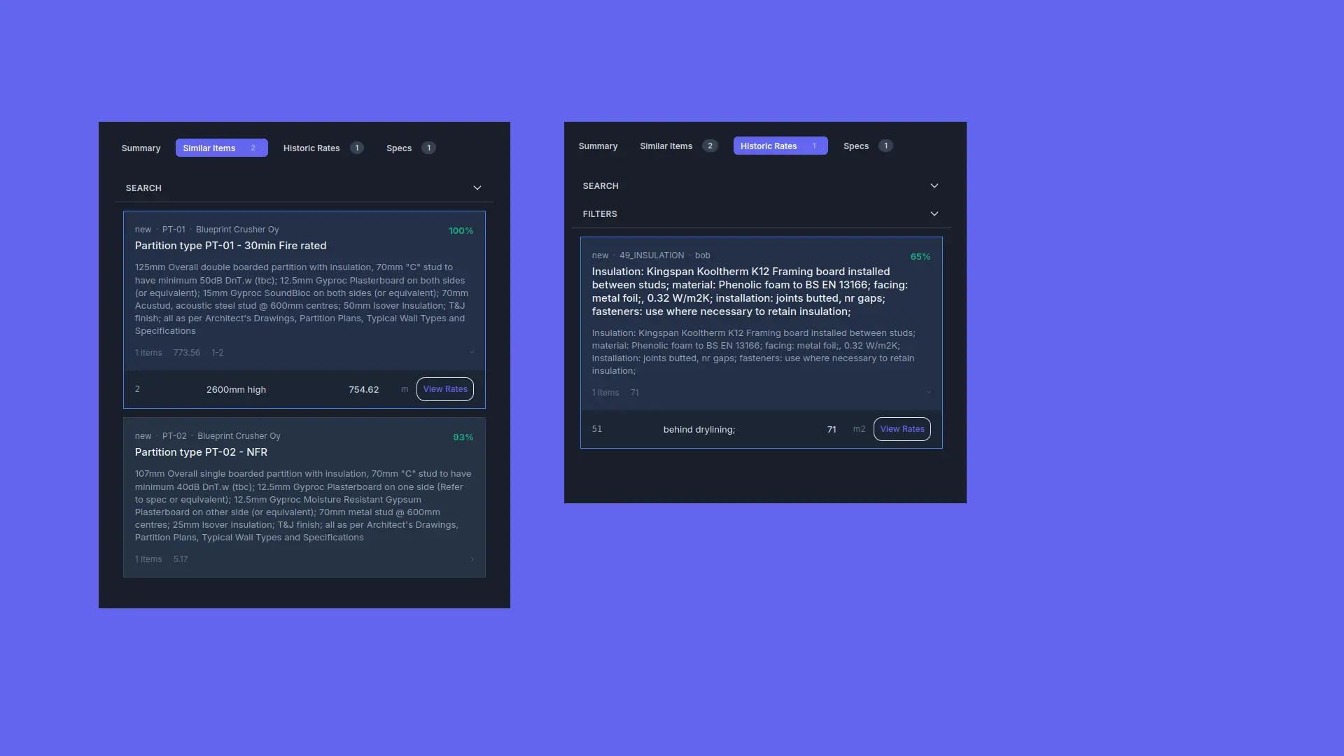 ML matches your rates